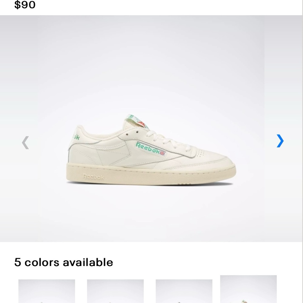 Reebok Classic White Sneakers